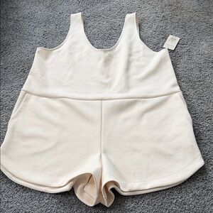 NWT A New Day Cream Romper (XL)